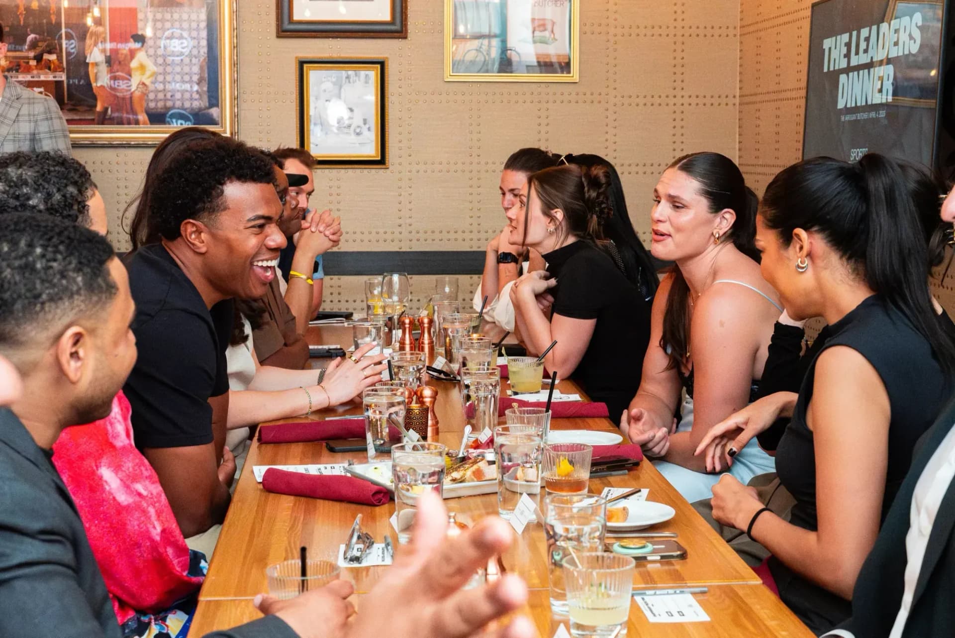 Sports industry leaders gathered at a premium event